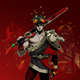 Zagreus holds a sword in Hades, one of the best games on Xbox Game Pass.